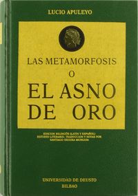 Las metamorfosis o el asno de oro, de Apuleyo | portada del libro