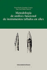 Metodología de análisis funcional de instrumentos tallados en sílex, de González | portada del libro