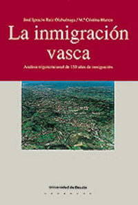 La inmigración vasca, de Ruiz Olabuénaga | portada del libro