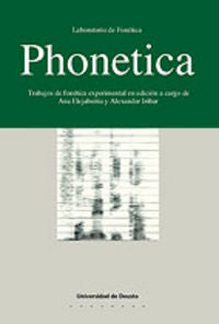 Phonet¡ca. Trabajos de Fonética experimental, de AA.VV. | portada del libro