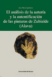 El análisis de la autoría y la autentificación de las pinturas de Zubialde (Álava), de Apellániz | portada del libro