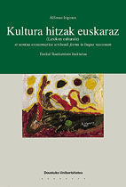 Kultura-hitzak euskaraz, de IRIGOIEN | portada del libro