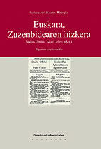 Euskara, Zuzenbidearen hizkera, de URRUTIA | portada del libro