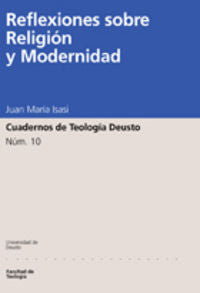 Reflexiones sobre religión y modernidad, de Isasi | portada del libro