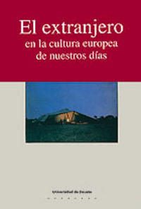 El extranjero en la cultura europea de nuestros d?as, de AA.VV. | portada del libro