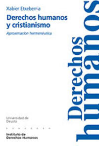 Derechos humanos y cristianismo, de ETXEBERRIA, XABIER | portada del libro