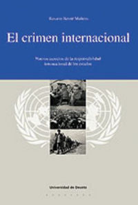 El crimen internacional, de Besné Mañero | portada del libro