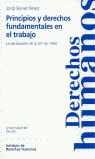 Principios y derechos fundamentales en el trabajo, de BONET I PEREZ, JORDI | portada del libro