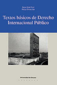 Textos básicos de Derecho Internacional Público, de ORAA | portada del libro
