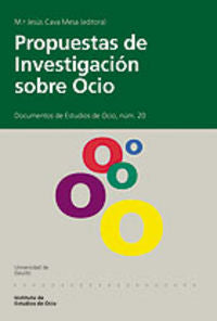 Propuestas alternativas de Investigación sobre Ocio, de CAVA | portada del libro