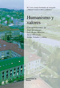 Humanismo y valores, de AMIGO FERNANDEZ DE ARROYABE | portada del libro