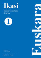 Ikasi-Euskara Ikasteko Liburua 1, de AA.VV. | portada del libro