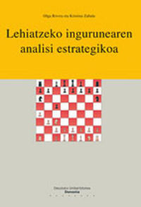 Lehiatzeko ingurunearen analisi estrategikoa, de Rivera Hernáez | portada del libro