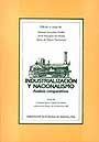 Industrializaciùn y nacionalismo, de Gonzçlez Portilla | portada del libro