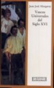 Vascos Universales del Siglo XVI, de Alzugaray | portada del libro