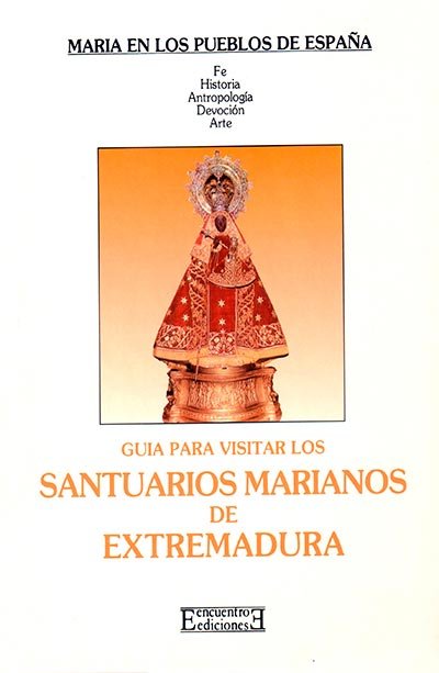 Santuarios marianos de Extremadura, de Fernández Sánchez | portada del libro