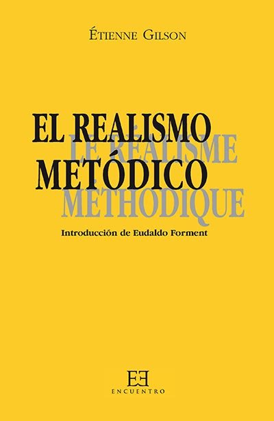 El realismo metódico, de Gilson | portada del libro
