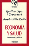 Economía y salud, de López Casasnovas, Guillem | portada del libro