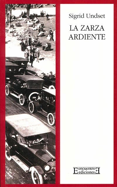La zarza ardiente, de Undset | portada del libro
