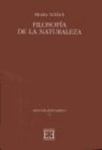 Filosofía de la naturaleza, de Schlick, Moritz | portada del libro