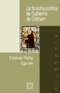 La filosofía política de Guillermo de Ockham, de Peña Eguren | portada del libro