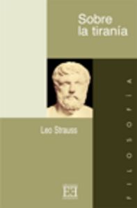 Sobre la tiranía, de Strauss | portada del libro