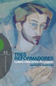 Tres reformadores, de Maritain | portada del libro