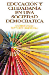 Educación y ciudadanía en una sociedad democrática, de Herrero, Montserrat | portada del libro