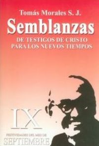 Semblanzas IX (Nueva Edición), de Morales Castellano, Tomás | portada del libro
