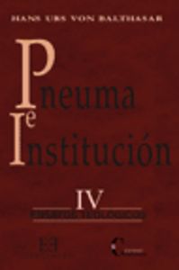 Pneuma e institución, de Balthasar, Hans Urs von | portada del libro