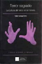 Terror sagrado. La cultura del terror en la historia, de Terry Eagleton | portada del libro