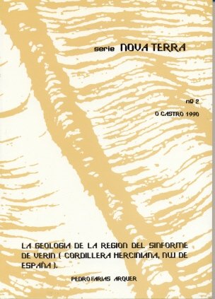 LA geología de la región del sinforme de Verín (Cordillera Herciniana, NW de España), de Farias Arquer | portada del libro