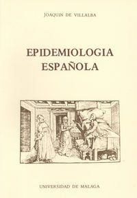 Epidemiolog¡a española, de DE VILLALBA | portada del libro