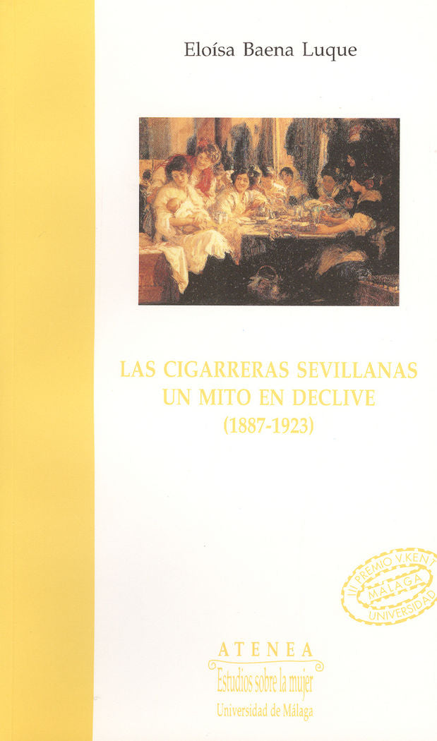 Las cigarreras sevillanas, de Baena Luque | portada del libro