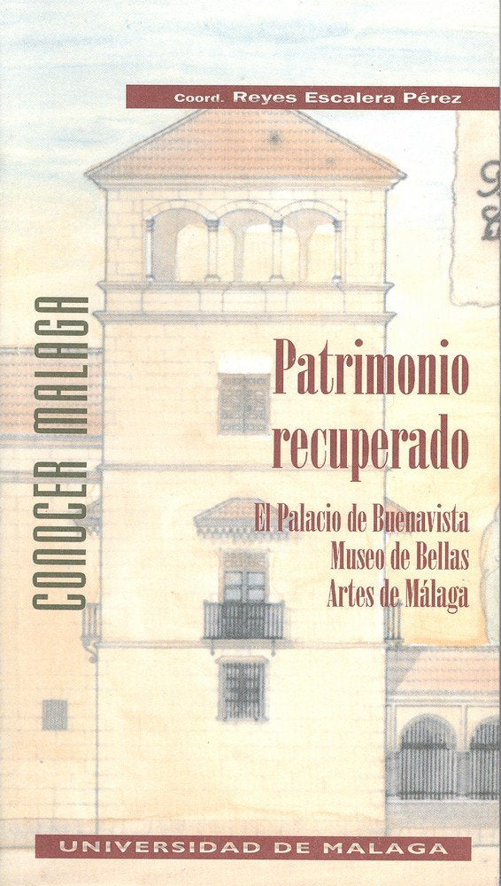 Patrimonio recuperado, de Escalera Pérez | portada del libro