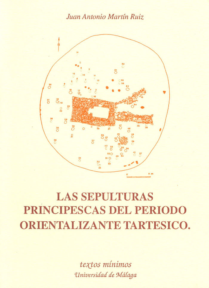Las sepulturas principescas del periodo orientalizante tartésico, de Martín Ruiz | portada del libro