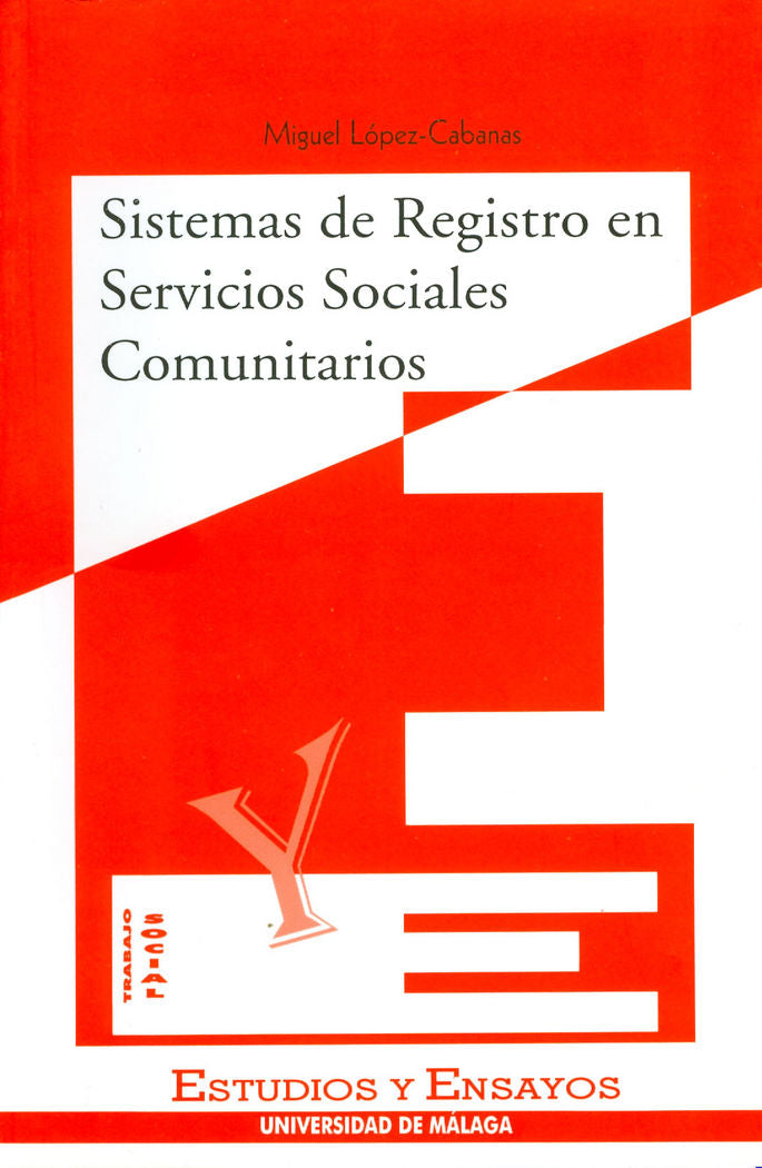 Sistemas de registros en servicios sociales comunitarios, de López Cabanas | portada del libro