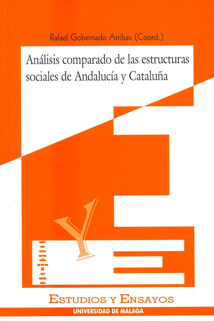 Análisis comparado de las estructuras sociales de Andalucía y Cataluña, de Gobernado Arribas | portada del libro