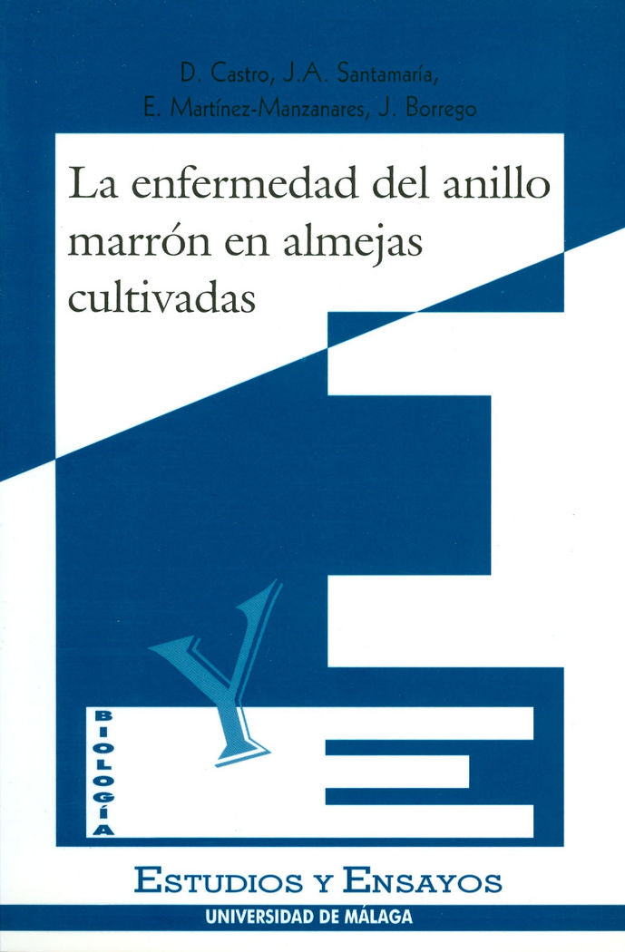 La enfermedad del anillo marrón en almejas cultivadas, de Castro | portada del libro