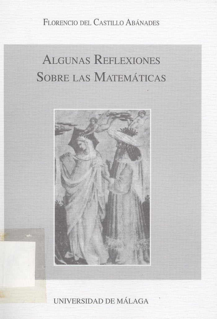 Algunas reflexiones sobre las matemáticas, de CASTILLO ABANADES | portada del libro