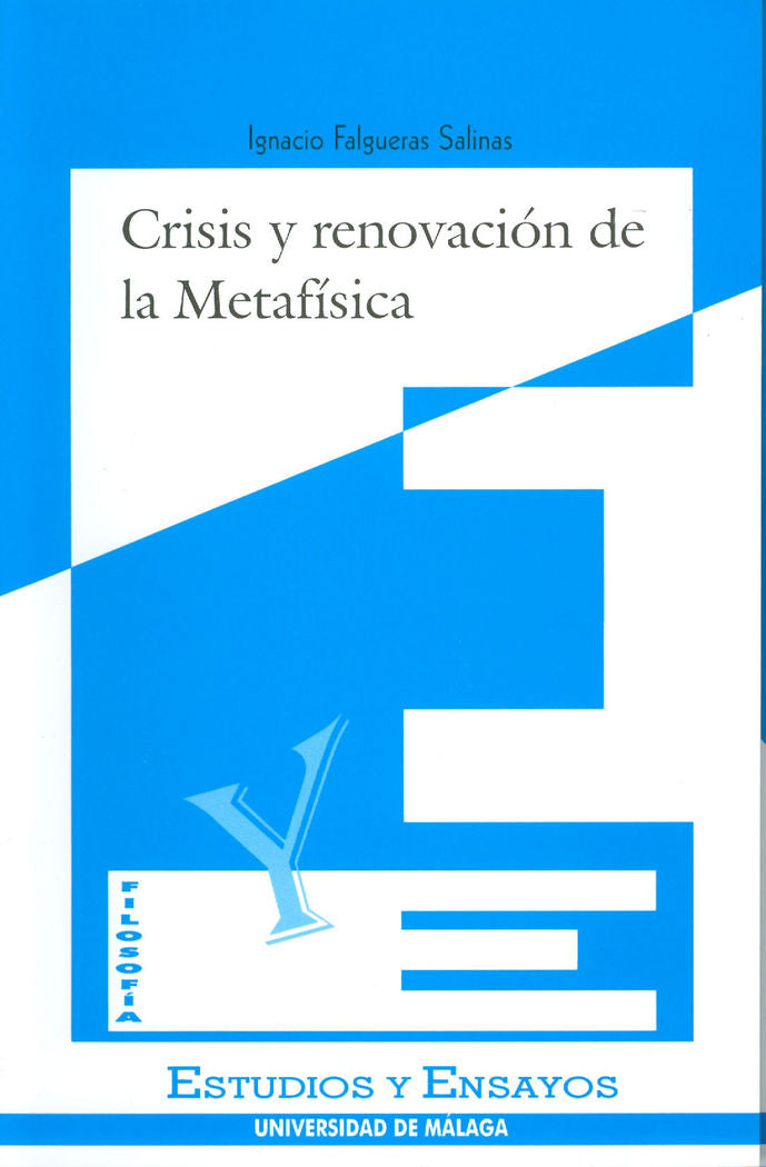 Crisis y renovación de la Metafísica, de Falgueras Salinas | portada del libro