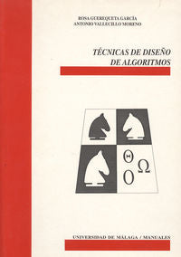 Técnicas de diseño de algoritmos, de Guerequeta García | portada del libro
