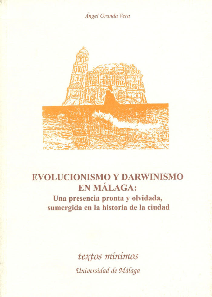 Evolucionismo y darwinismo en Málaga, de Granda Vera | portada del libro