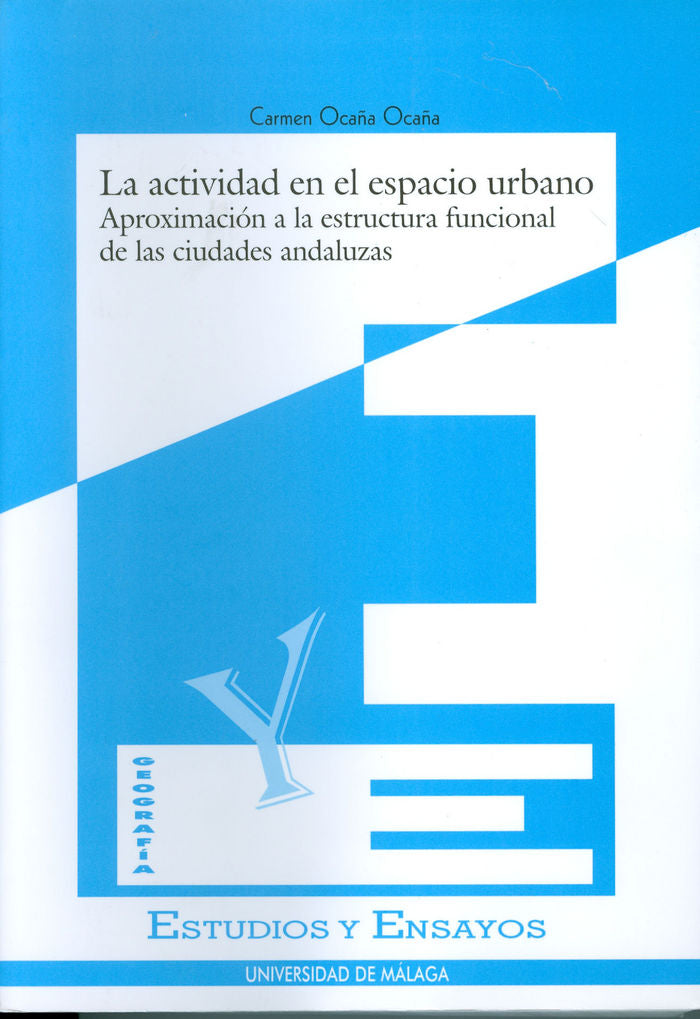 La actividad en el espacio urbano, de Ocaña Ocaña | portada del libro
