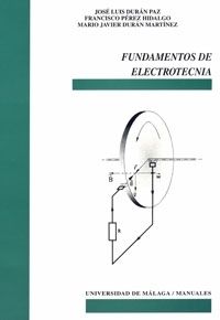 Fundamentos de electrotecnia, de DURAN PAZ | portada del libro