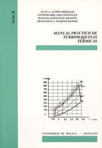 Manual práctico de turbomáquinas térmicas, de AUÑON HIDALGO | portada del libro