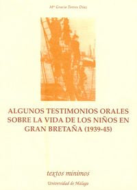 Algunos testimonios orales sobre la vida de los niños en Gran Bretaña (1939-45), de Torres Díaz | portada del libro