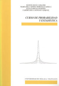 Curso de probabilidad y estad¡stica, de RUIZ CAMACHO | portada del libro