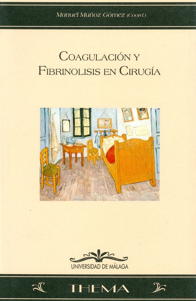 Coagulación y fibrinolisis en cirugía, de Alonso Ortiz | portada del libro