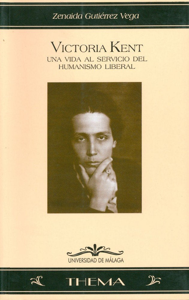Victoria Kent, de Gutiérrez Vega | portada del libro